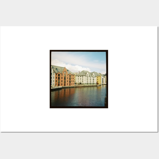 Ålesund Harbor - Diana 120mm Photograph Wall Art by ztrnorge